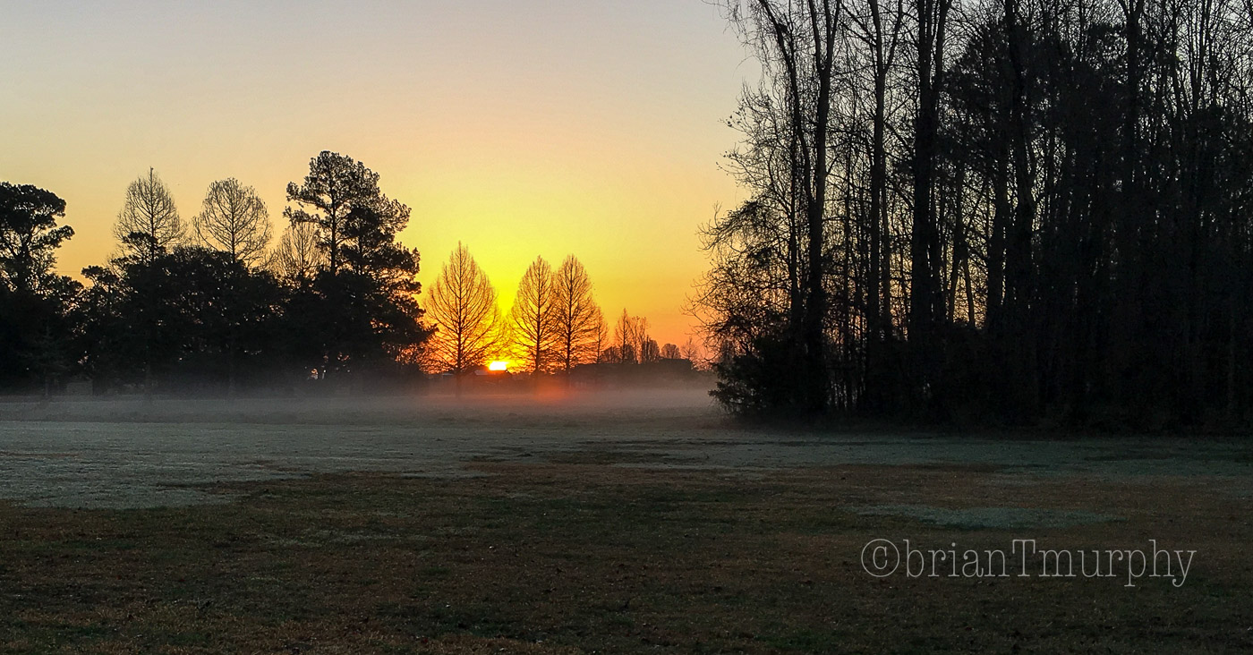 Sunset and Sunrise at Pettigrew State Park